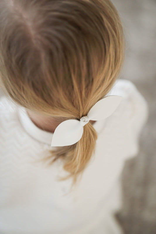 Handgemachte Haarschleifen im Set *Sara* auf Haarband oder Haargummi